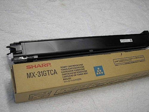 Original Toner für SHARP Drucker MX-2600N/MX-3100N, cyan