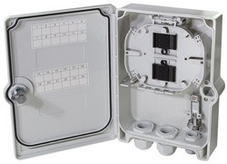 LogiLink FTTH/FTTB-Anschlussleergehäuse, für max. 24 Fasern