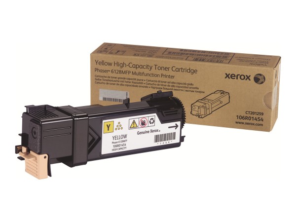 XEROX Phaser 6128MFP Gelb Tonerpatrone 106R01454