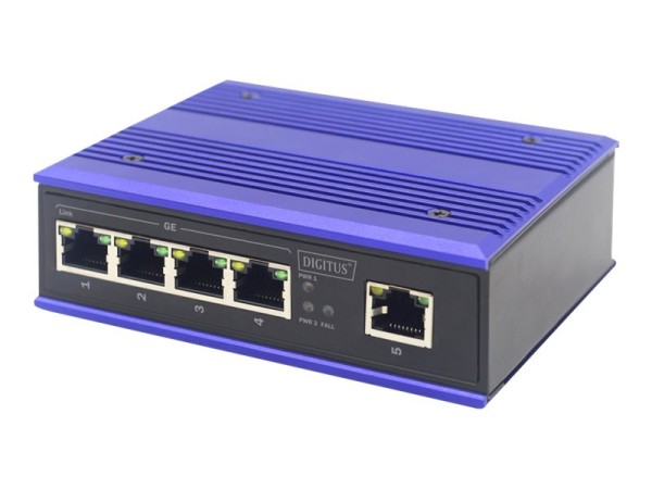 DIGITUS Ind.5-Port Gigabit Switch DN-651118