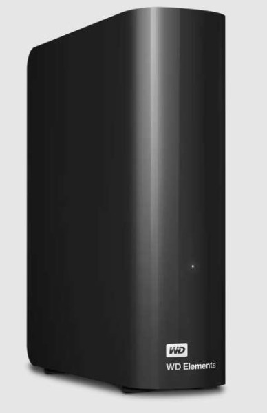 WESTERN DIGITAL WD Elements Desktop 20TB Black EMEA WDBWLG0200HBK-EESN