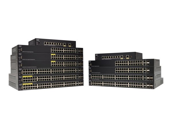 CISCO SYSTEMS CISCO SG350-10SFP 10-port Gigabit Managed SFP Switch SG350-10SFP-K9-EU