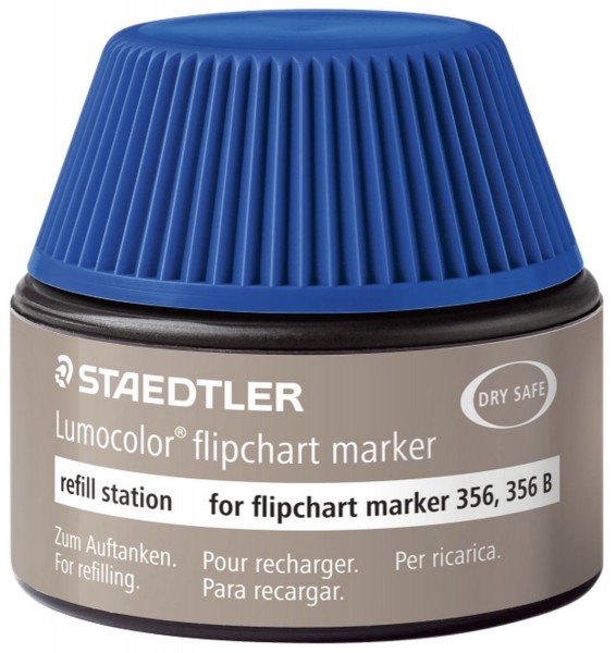 STAEDTLER Lumocolor Refill-Station 488 56, blau