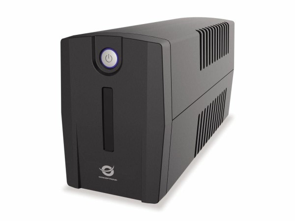 CONCEPTRONIC ZEUS USV 1000VA 600W Schuko UPS Start/LAN sw ZEUS07ES