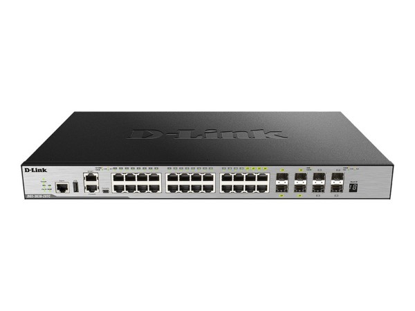 D-LINK 28-Port Layer 3 Gigabit Stack Switch (SI) DGS-3630-28TC/SI/E