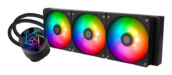 SILVERSTONE SILVERSTONE NovaPeak 360 ARGB 360mm schwarz - CPU-Kühler - AMD Sockel AM4 (Ryzen)