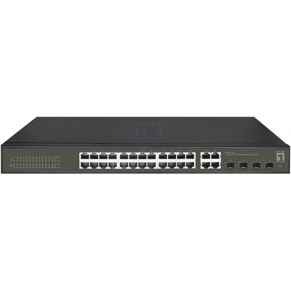 LEVELONE LEVELONE Switch 24x GE GES-2128 4xGE 4xGSFP 19"