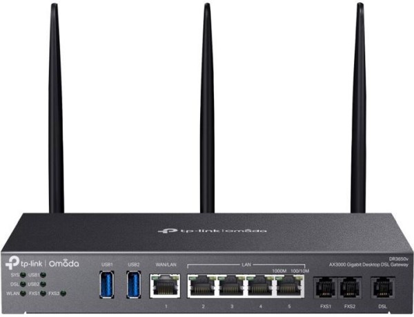TP-LINK TP-LINK Omada AX3000 Gigabit Desktop DSL Gateway DR3650V