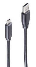 shiverpeaks BASIC-S USB 2.0 Kabel, C-Stecker - A-Stecker