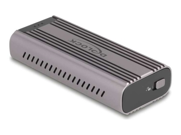 DELOCK USB Type-C 40 Gbps Gehäuse für 1 x M.2 NVMe PCIe SSD 42029
