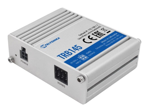 TELTONIKA leichtes und leistungsstarkes RS485- bis 4G-LTE Cat1 IoT-Gateway TRB145003000