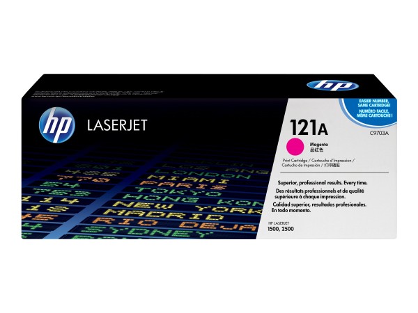 HP 121A Magenta LaserJet Tonerpatrone (C9703A) C9703A