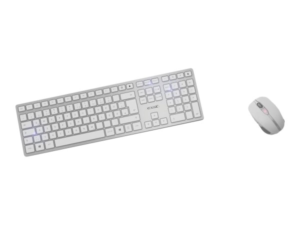 CHERRY CHERRY DW 9100 SLIM CS Layout silber/weiß
