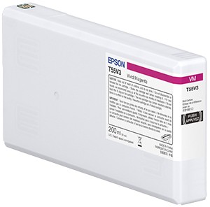 EPSON T55W3 Vivid Magenta Ink Cartridge 200ml C13T55W300