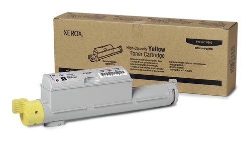Xerox HoCHleistungs-Tonerpatrone Yellow - Phaser 6180-Serie