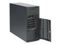 SUPERMICRO SuperChassis 733TQ-668B, Midi-Tower, Power Supply 668W 80+ Plati CSE-733TQ-668B