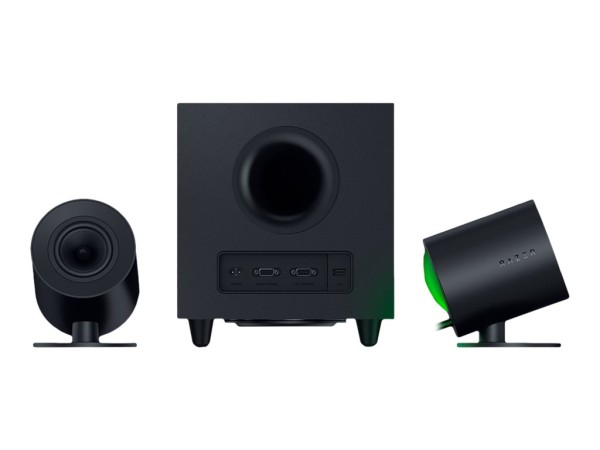 RAZER Nommo V2 Full-Range-2.1 Gaming-Lautsprecher mit Subwoofer für PC schw RZ05-04750100-R3G1