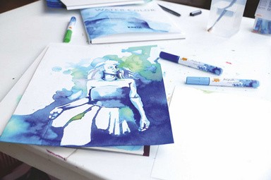 KREUL Aqua Paint Marker SOLO Goya, Powerpack