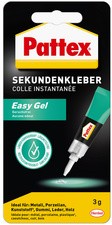 Pattex Sekundenkleber Power Easy GEL, 3 g Tube