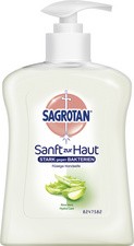 SAGROTAN Handwaschseife Aloe Vera, 250 ml Pumpflasche