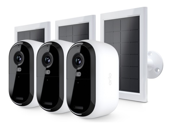 ARLO ESSENTIAL 2 2K Outdoor Camera 3pack W/3 Solar Panel Bundle VMK3350-100EUS