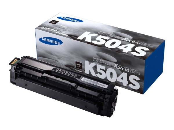SAMSUNG CLT K504S Schwarz Tonerpatrone (SU158A) SU158A