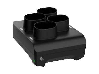 ZEBRA 4-Slot Battery ShareCradle - Batterieladegerät - schwarz - für P/N: B CR6080-BC40004WW
