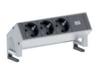 BACHMANN Steckdosenleiste Desk2 3xSchuKo-Dosen Zul 902.500
