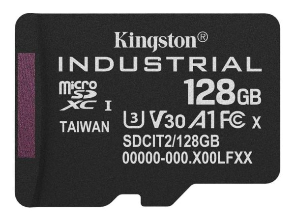 KINGSTON microSDXC Industrial 128GB SDCIT2/128GBSP