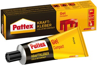 Pattex Kraftkleber Gel Compact, lösemittelhaltig, 50 g Tube