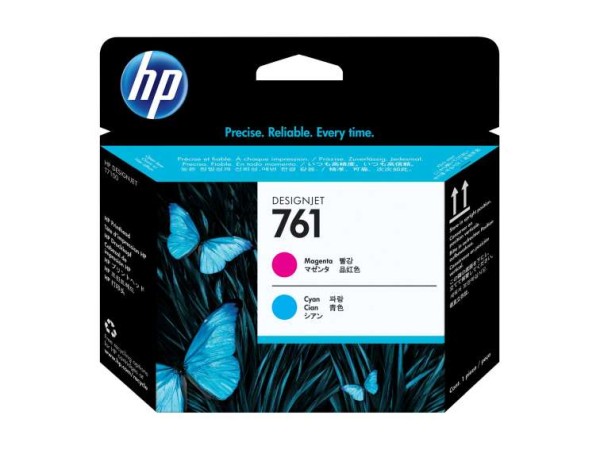 HP 761 Cyan, Magenta Druckkopf CH646A