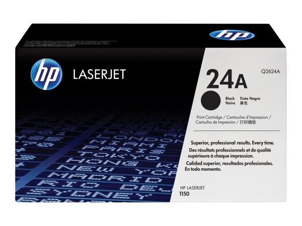 HP 24A Schwarz LaserJet Tonerpatrone (Q2624A) Q2624A