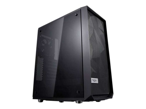 FRACTAL DESIGN Meshify C ATX Gaming Gehäuse mit TG Seitenfenster FD-CA-MESH-C-BKO-TG