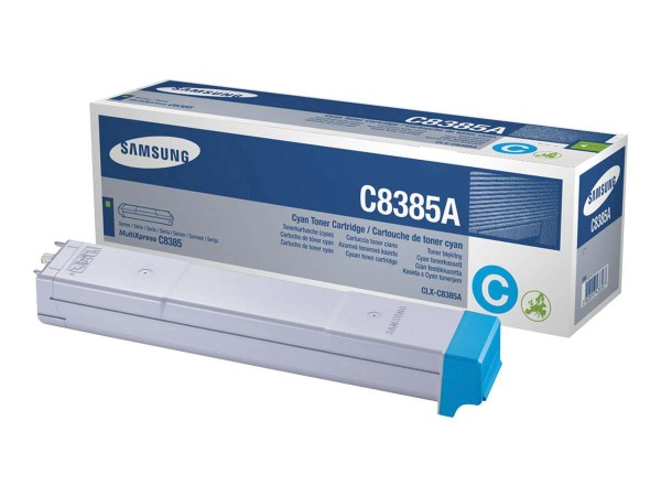 SAMSUNG CLX C8385A Cyan Tonerpatrone CLX-C8385A