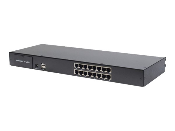 DIGITUS Professional Modularer Cat.5 KVM Switch 16-Port DS-72217