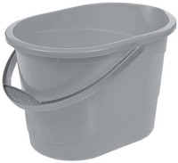 keeeper Putzeimer "thies", oval, 13 Liter, nordic-grey