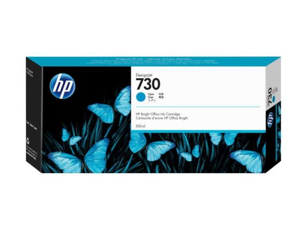 HP 730 Cyan DesignJet Tintenpatrone P2V68A