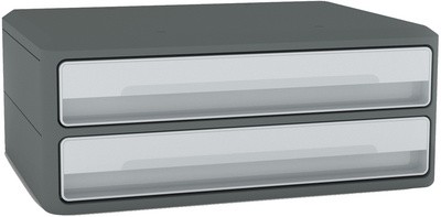 CEP Schubladenbox MoovUp, 2 Schübe, grau