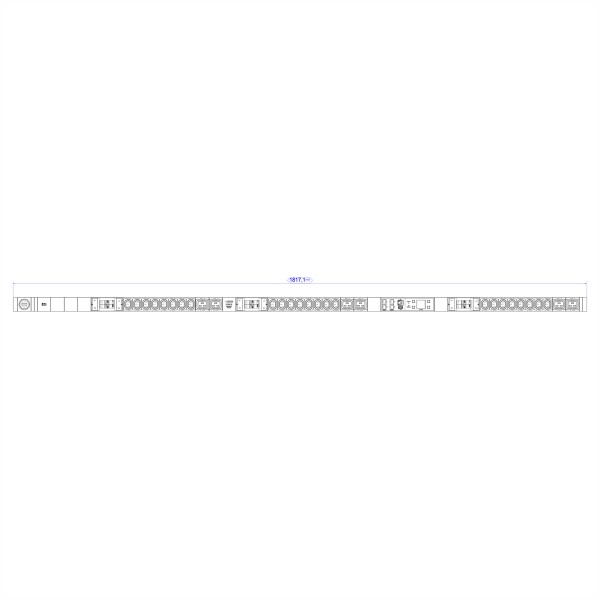 BACHMANN BACHMANN RCM-Steckdosenleiste 24xC13 6xC19 6xLS