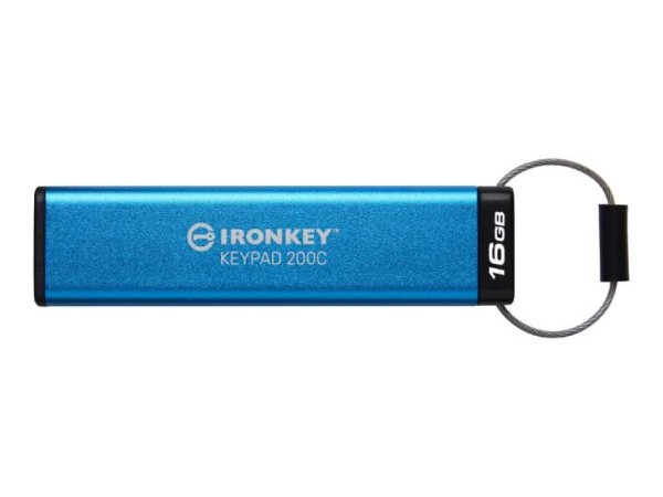 KINGSTON Stick Kingston IronKey Keypad 200C 16GB secure IKKP200C/16GB