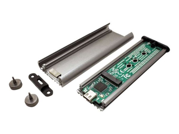 ROLINE External SSD Enclosure M.2 NVMe to USB 3.2 Gen 2x2 Type C 16.01.4147