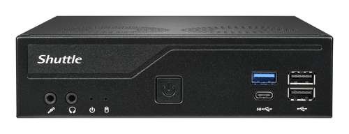SHUTTLE Barebone slim DH610V2 Intel/DDR5/black DH610V2