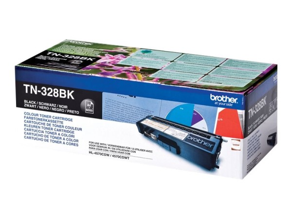 BROTHER BROTHER TN328BK Schwarz Tonerpatrone