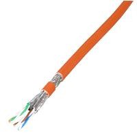EFB ELEKTRONIK EFB ELEKTRONIK INFRALAN¬Cat.7 RohkabelA 1200 AWG22, S/FTP 2x4P CPR B2ca orange RAL 2003, 500m Das De