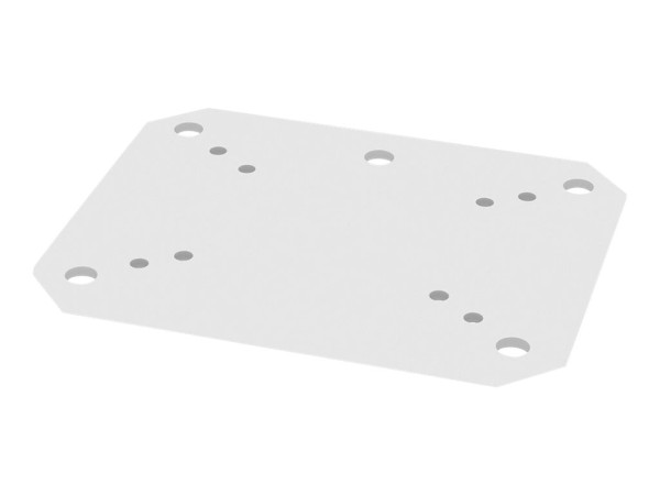 NEOMOUNTS Fixed Floor Plate for 2250/2500-series - small bolt down Black PLASMA-M2SFPLATE