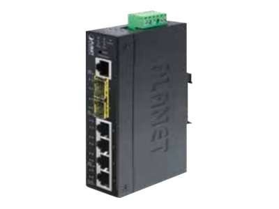 PLANET TECHNOLOGY PLANET Industrial L2+ 4-Port 10/100/1000T + 2-Port IGS-5225-4T2S