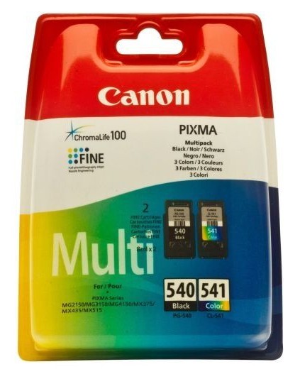 Canon PG-540XL/CL541XL 15ml 21ml Schwarz - Gelb