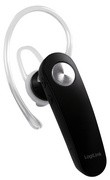 LogiLink Bluetooth 4.2 In-Ear Headset mit Ohrbügel, schwarz