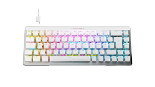 TURTLE BEACH TURTLE BEACH Vulcan II Mini Air Gaming-Tastatur Weiß
