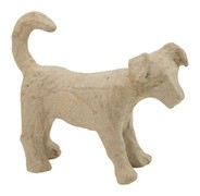 décopatch Pappmaché-Figur "Hund", 85 mm